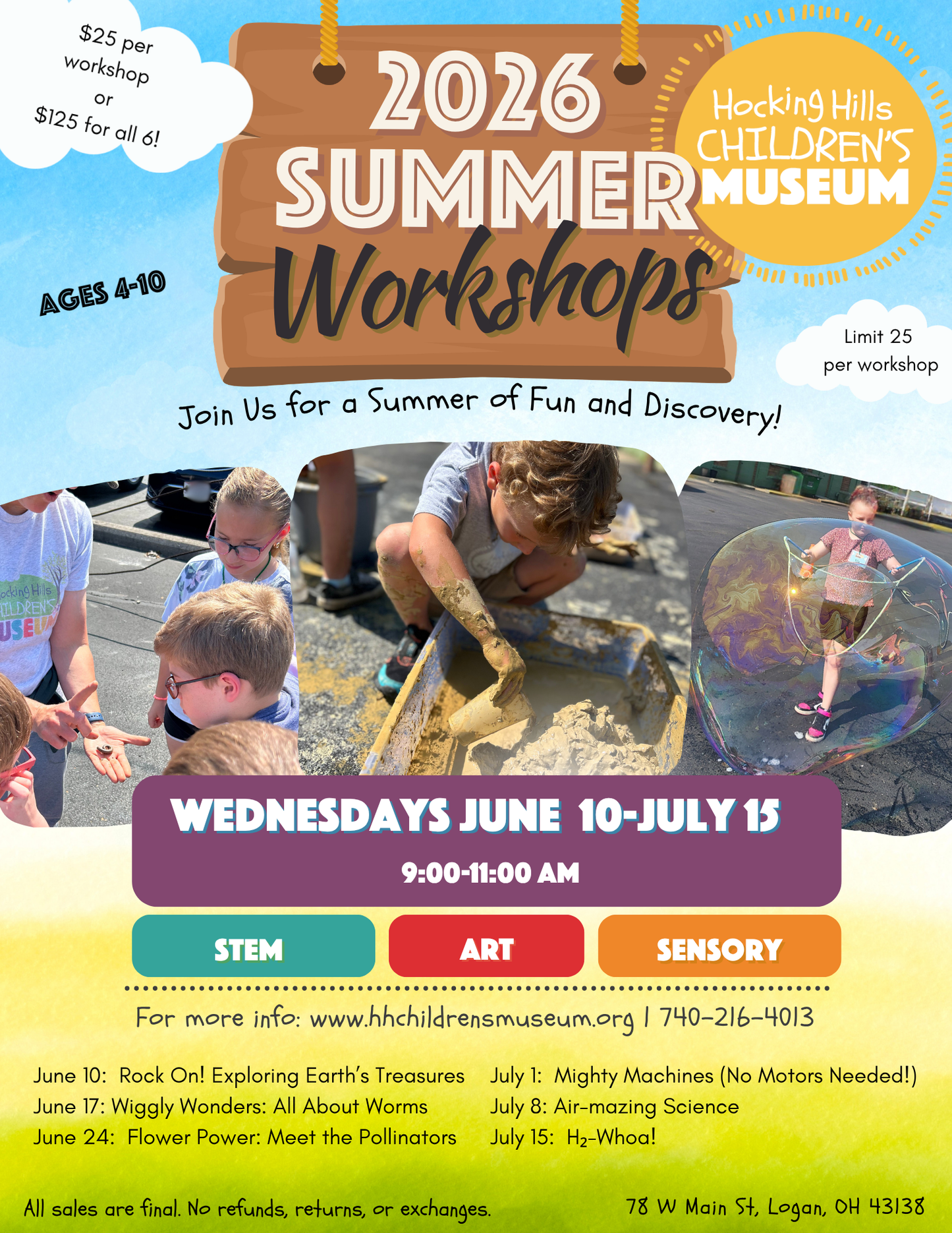 Summer Workshop Series of All 6 Workshops