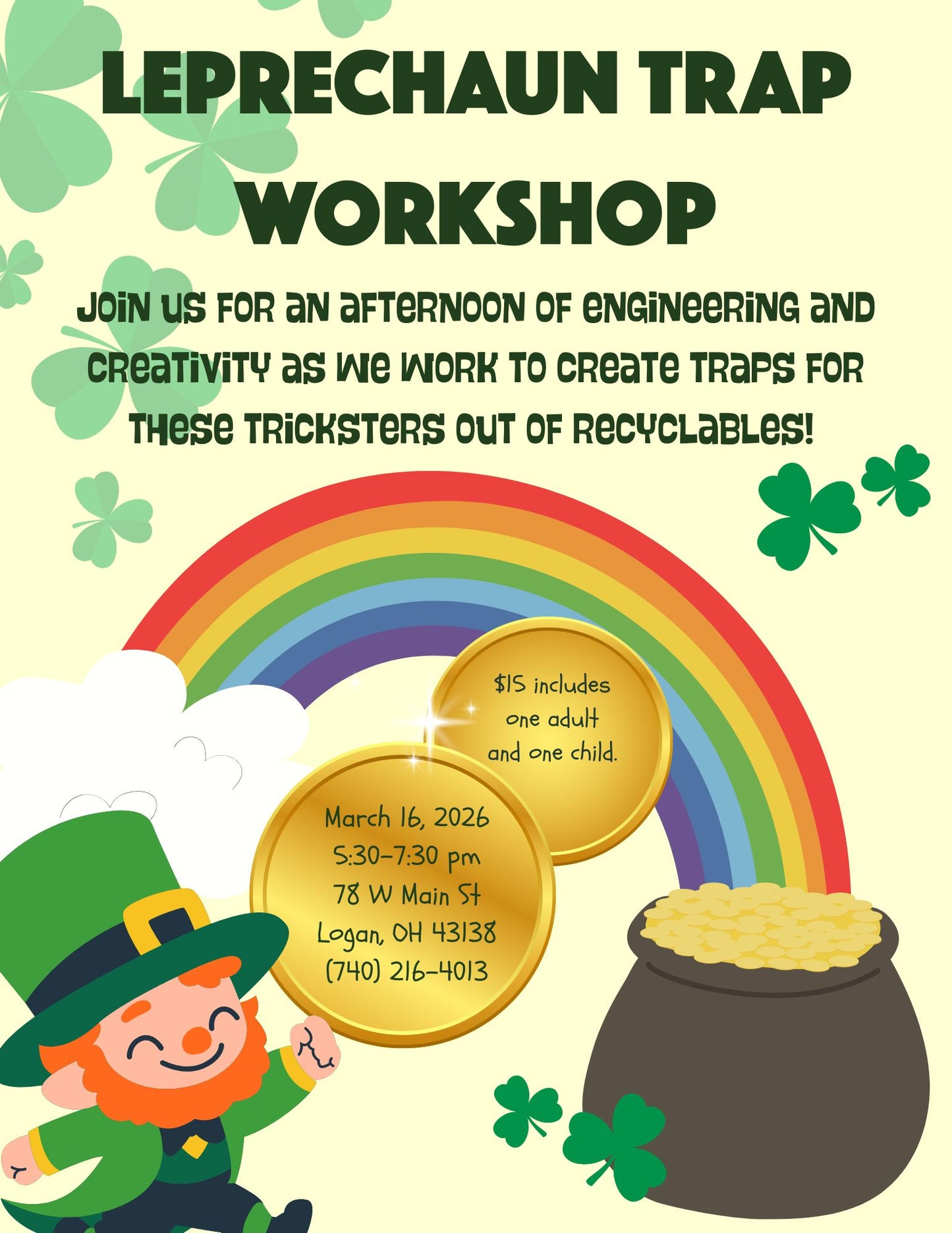 Leprechaun Trap Workshop